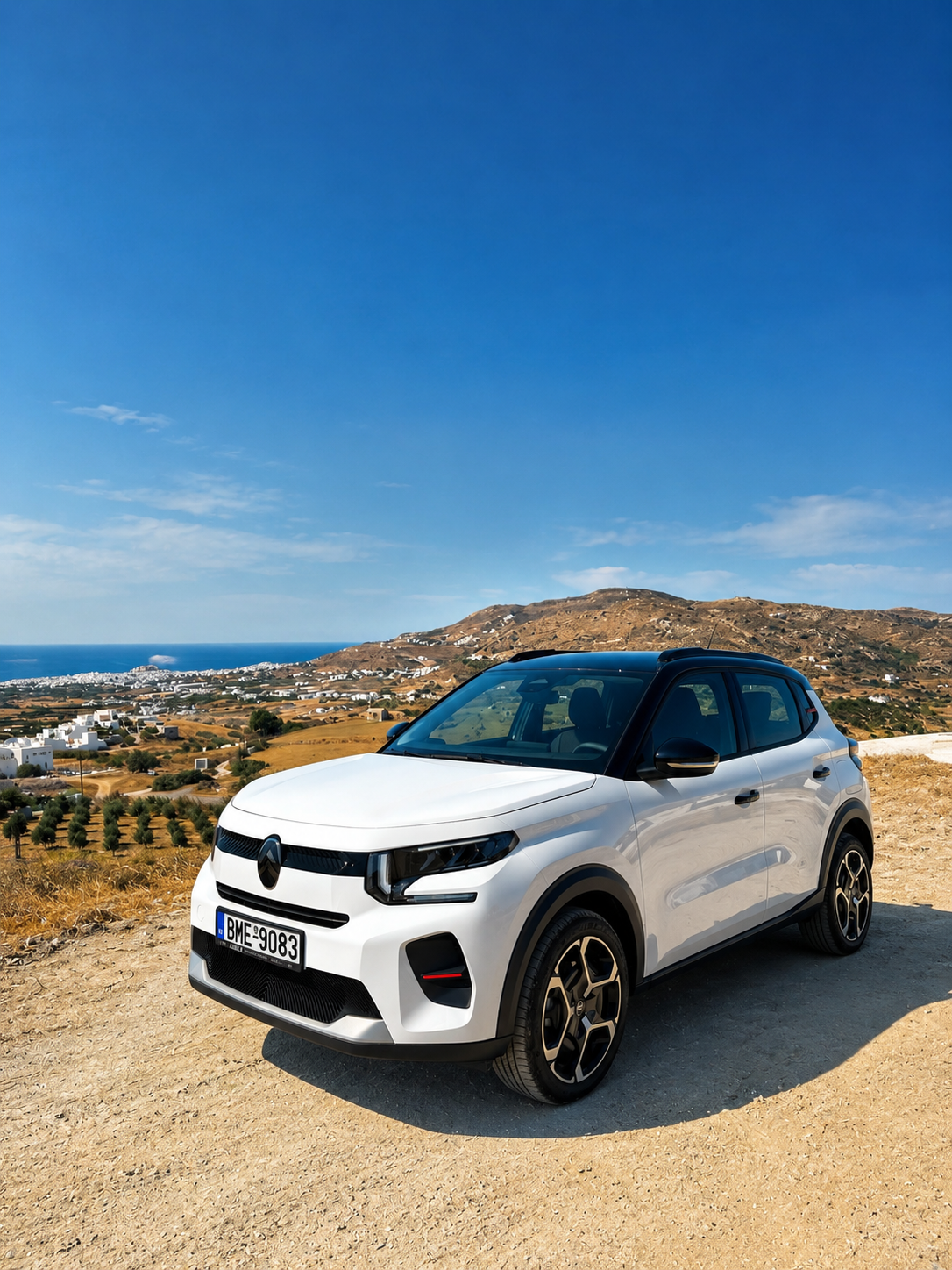 CARnet fleet of rental cars in Naxos