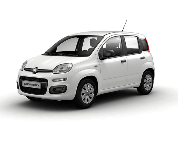 Fiat Panda economy car for rent in Naxos