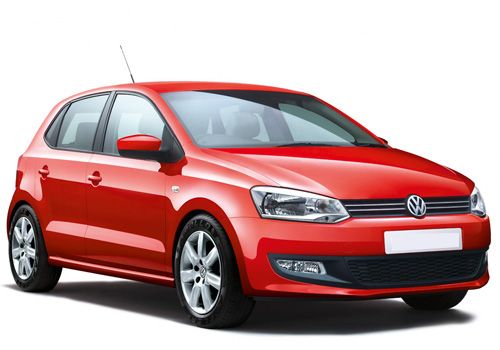 Volkswagen Polo automatic car for rent in Naxos